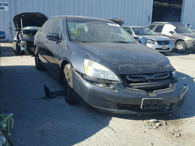 1HGCM56653A104025 - 2003 HONDA ACCORD EX GRAY photo 1