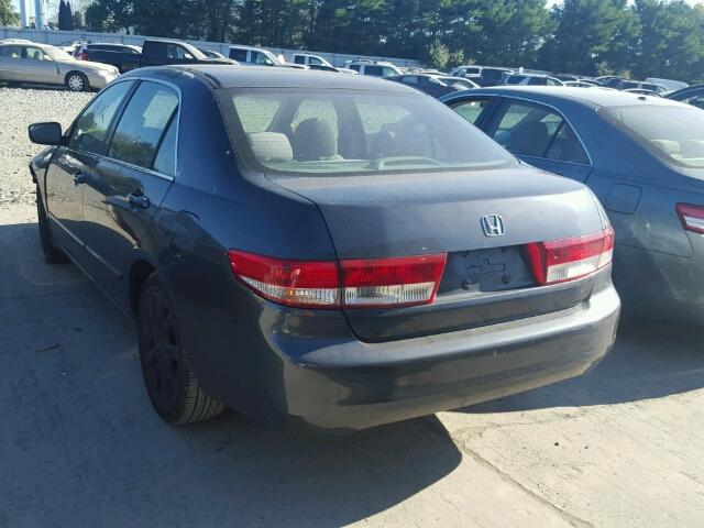 1HGCM56653A104025 - 2003 HONDA ACCORD EX GRAY photo 3