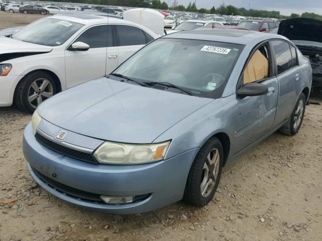 1G8AL52F43Z197730 - 2003 SATURN ION LEVEL BLUE photo 2
