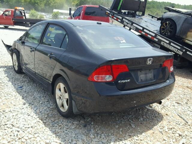 1HGFA16928L022631 - 2008 HONDA CIVIC EXL 黑色 照片 3