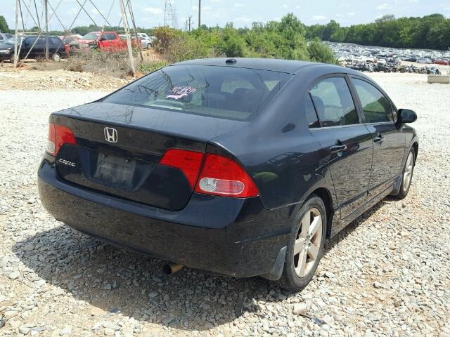 1HGFA16928L022631 - 2008 HONDA CIVIC EXL 黑色 照片 4