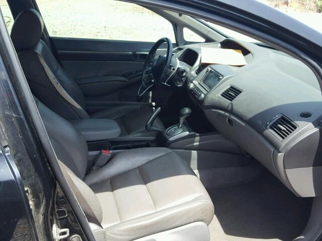 1HGFA16928L022631 - 2008 HONDA CIVIC EXL 黑色 照片 5