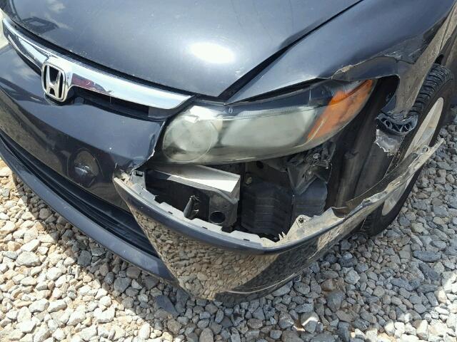 1HGFA16928L022631 - 2008 HONDA CIVIC EXL 黑色 照片 9