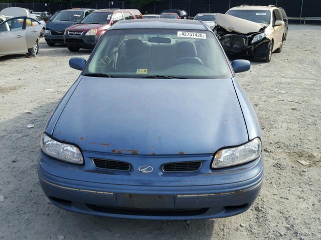 1G3NB52J2X6314923 - 1999 OLDSMOBILE CUTLASS GL 蓝色 照片 9