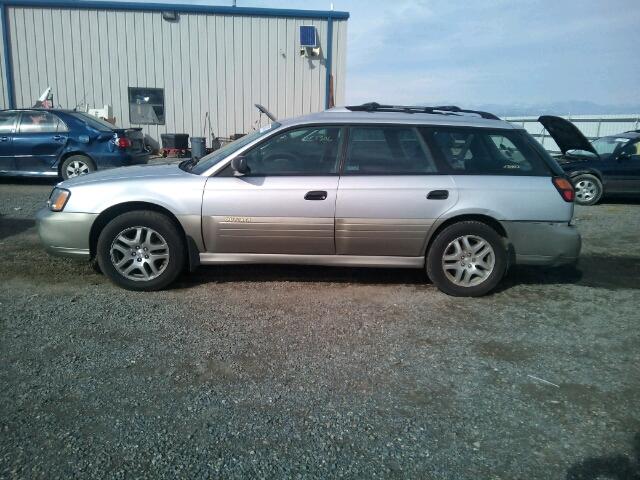 4S3BH675937615535 - 2003 SUBARU LEGACY GRAY photo 9