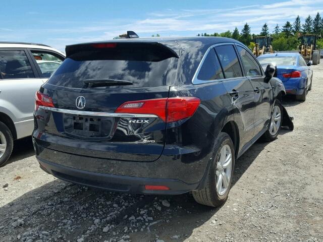 5J8TB4H39EL802793 - 2014 ACURA RDX BASE BLACK photo 4