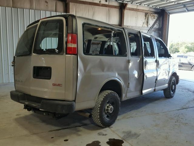 1GJGG25U951128569 - 2005 GMC SAVANA G25 SILVER photo 4