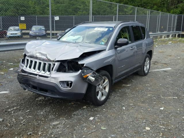 1C4NJDBB3FD134947 - 2015 JEEP COMPASS SP SILVER photo 2