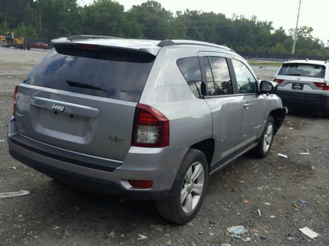 1C4NJDBB3FD134947 - 2015 JEEP COMPASS SP SILVER photo 4