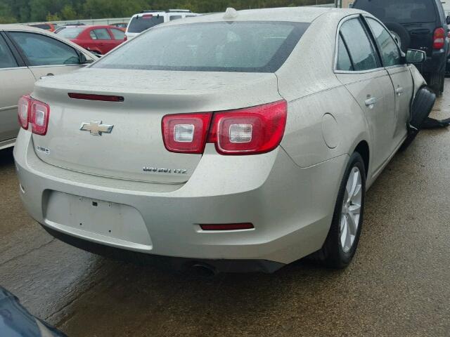 1G11H5SA1DF240332 - 2013 CHEVROLET MALIBU LTZ TAN photo 4