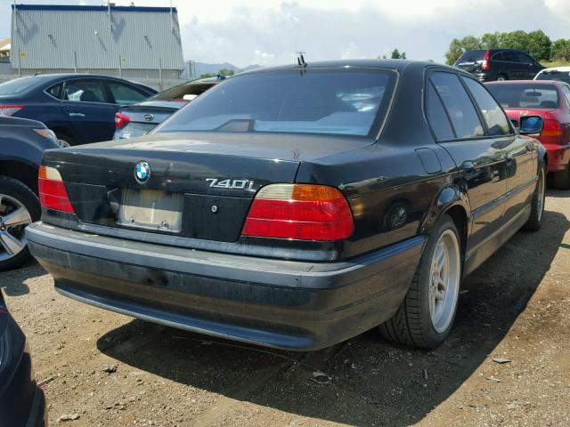 WBAGG8341YDN76060 - 2000 BMW 740 I AUTO BLACK photo 4