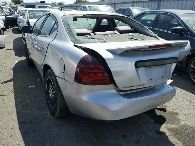 2G2WP522051182235 - 2005 PONTIAC GRAND PRIX ვერცხლისფერი ფოტო 3