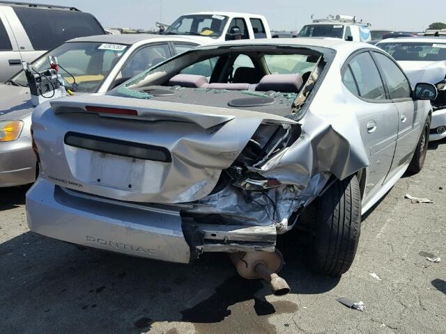 2G2WP522051182235 - 2005 PONTIAC GRAND PRIX ვერცხლისფერი ფოტო 4