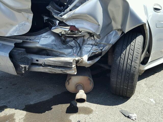 2G2WP522051182235 - 2005 PONTIAC GRAND PRIX ვერცხლისფერი ფოტო 9