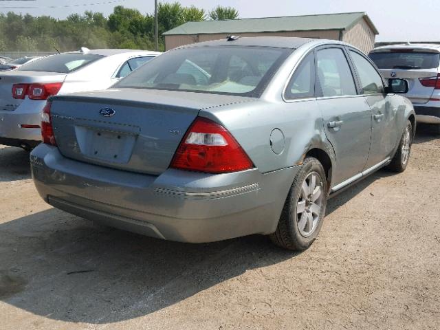 1FAHP24137G164234 - 2007 FORD FIVE HUNDR GREEN photo 4