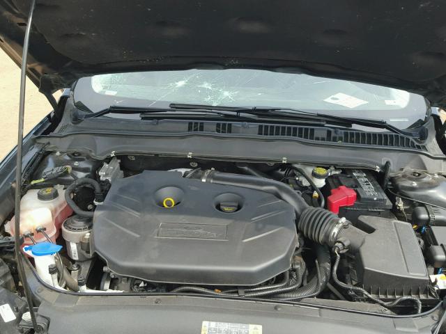 3FA6P0K95FR258594 - 2015 FORD FUSION TIT BLACK photo 7