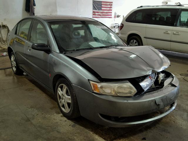 1G8AJ52F54Z201436 - 2004 SATURN ION LEVEL GRAY photo 1
