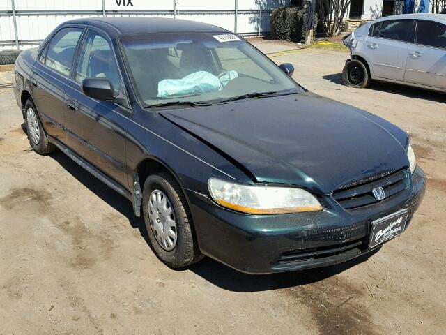 1HGCF86641A148090 - 2001 HONDA ACCORD GREEN photo 1