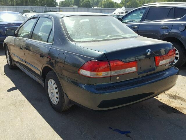 1HGCF86641A148090 - 2001 HONDA ACCORD GREEN photo 3