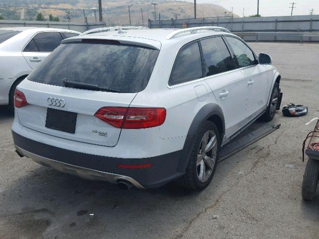 WA1UFAFL8EA090825 - 2014 AUDI A4 ALLROAD WHITE photo 4