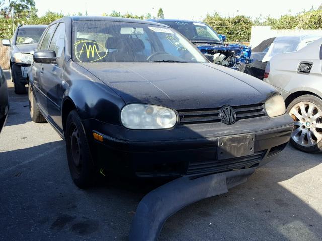 9BWGK61J224016527 - 2002 VOLKSWAGEN GOLF GLS BLACK photo 1