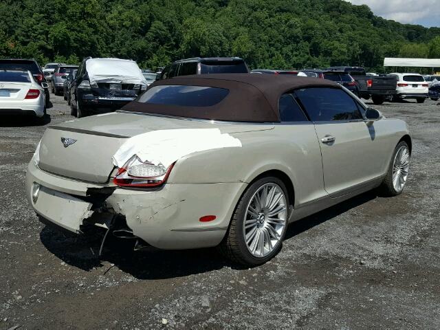 SCBDP33W49C061803 - 2009 BENTLEY CONTINENTA CREAM photo 4