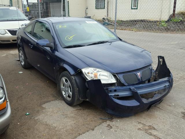 1G2AS18H497109441 - 2009 PONTIAC G5 BLUE photo 1