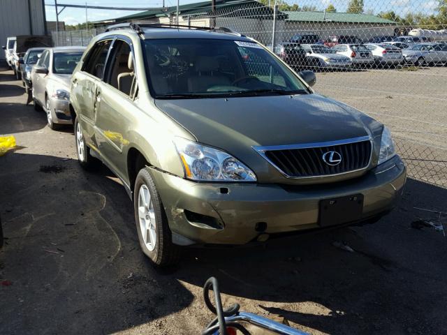 2T2HK31U48C082781 - 2008 LEXUS RX GREEN photo 1