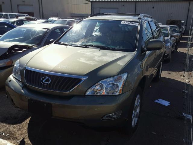 2T2HK31U48C082781 - 2008 LEXUS RX GREEN photo 2