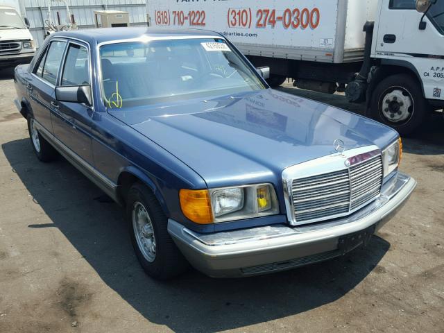 WDBCA32C8FA102022 - 1985 MERCEDES-BENZ 380 SE BLUE photo 1