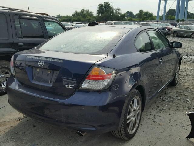 JTKDE177X60127724 - 2006 TOYOTA SCION TC 蓝色 照片 4