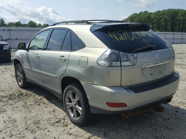 JTJHW31U572028067 - 2007 LEXUS RX 400H SILVER photo 3