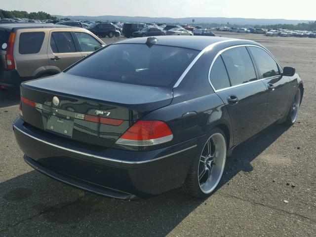 WBAGN63575DS58524 - 2005 BMW 745 LI Черный фото 4