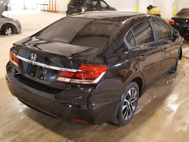 2HGFB2F92DH548817 - 2013 HONDA CIVIC EXL 黑色 照片 4