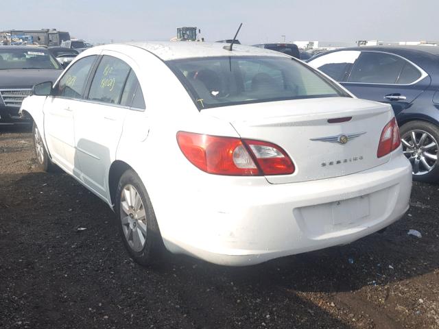 1C3LC46K38N188598 - 2008 CHRYSLER SEBRING LX WHITE photo 3