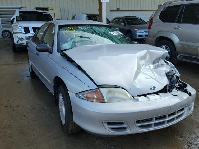 1G1JC524227162093 - 2002 CHEVROLET CAVALIER SILVER photo 1