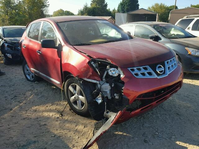 JN8AS5MTXCW284260 - 2012 NISSAN ROGUE S RED photo 1
