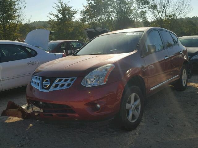JN8AS5MTXCW284260 - 2012 NISSAN ROGUE S RED photo 2