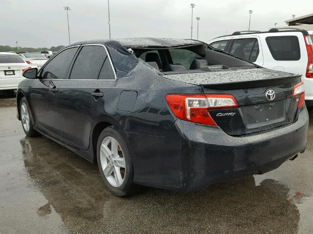 4T1BF1FK3DU252812 - 2013 TOYOTA CAMRY CHARCOAL photo 3