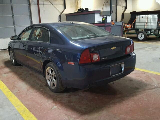 1G1ZG57B79F135244 - 2009 CHEVROLET MALIBU BLUE photo 3