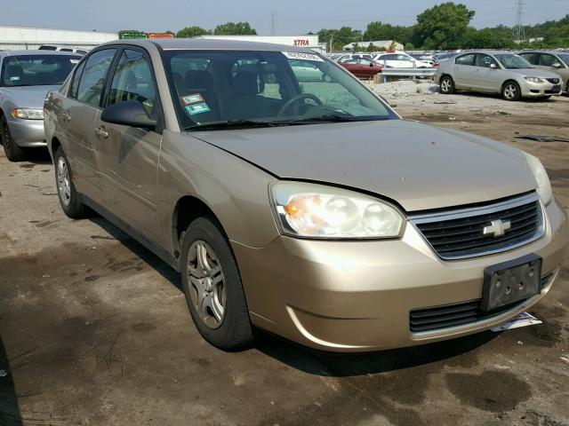 1G1ZS51F26F143290 - 2006 CHEVROLET MALIBU LS GOLD photo 1