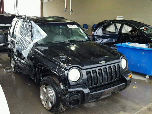 1J4GK58K52W136081 - 2002 JEEP LIBERTY LI BLACK photo 1