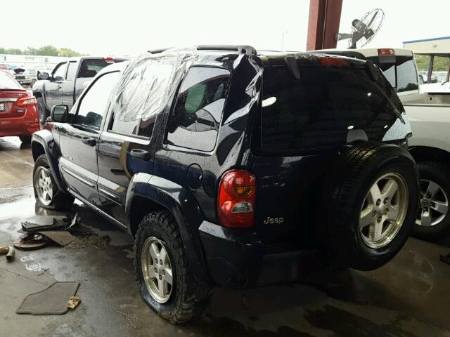 1J4GK58K52W136081 - 2002 JEEP LIBERTY LI BLACK photo 3