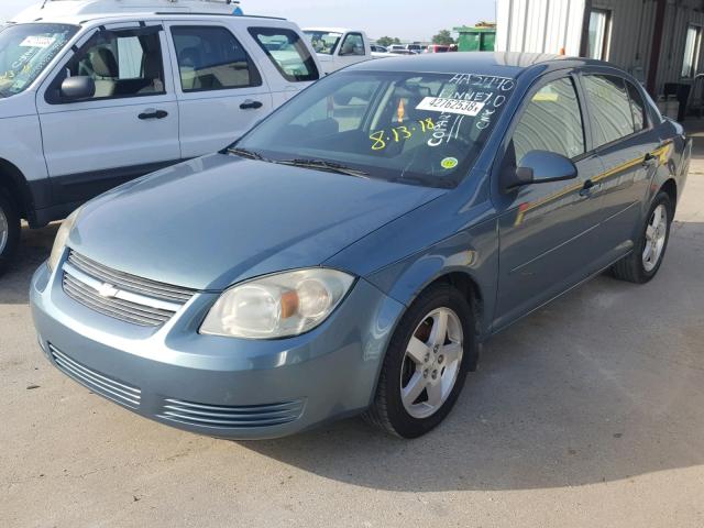 1G1AF5F51A7164331 - 2010 CHEVROLET COBALT 2LT BLUE photo 2