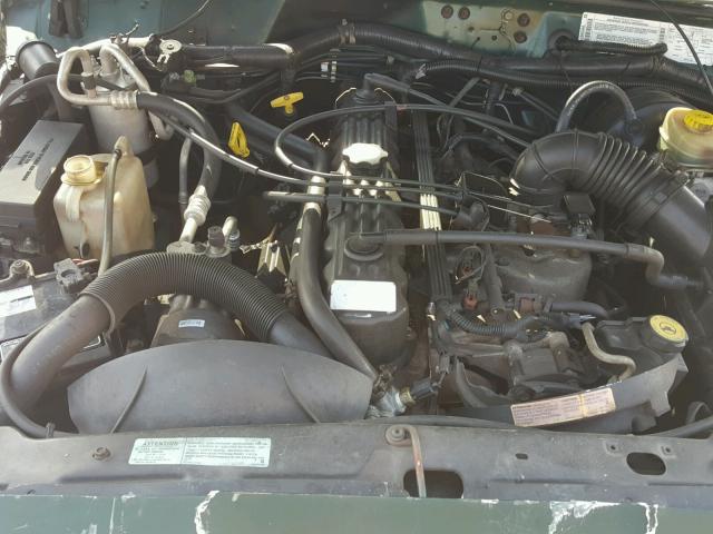 1J4FF58S2YL269648 - 2000 JEEP CHEROKEE C GREEN photo 7