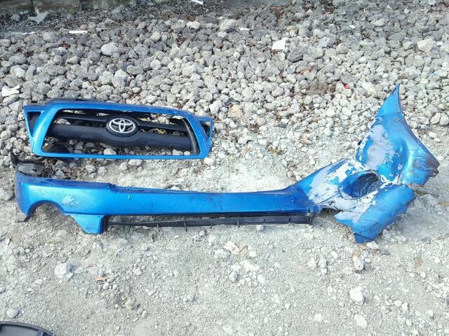 5TEKU72N95Z002934 - 2005 TOYOTA TACOMA DOU BLUE photo 10