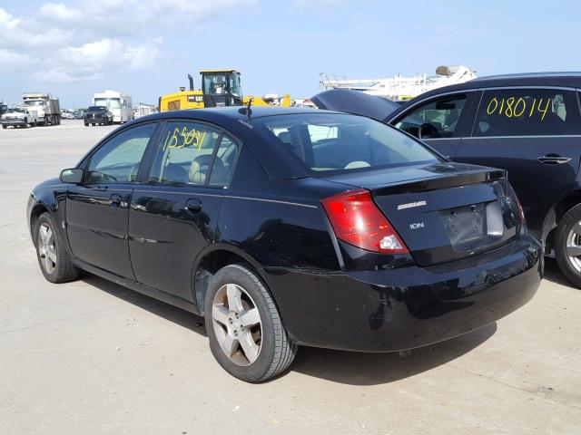 1G8AL58F67Z112013 - 2007 SATURN ION LEVEL BLACK photo 3