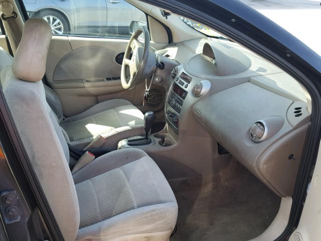 1G8AL58F67Z112013 - 2007 SATURN ION LEVEL BLACK photo 5