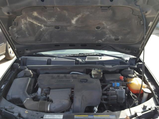 1G8AL58F67Z112013 - 2007 SATURN ION LEVEL BLACK photo 7