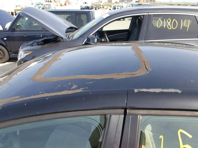 1G8AL58F67Z112013 - 2007 SATURN ION LEVEL BLACK photo 9